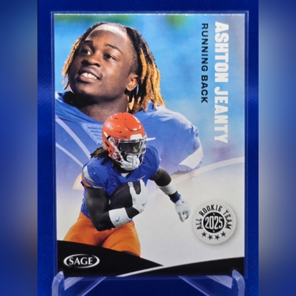 Football Rookie Trading Card - Sage 2025  ASHTON JEANTY
